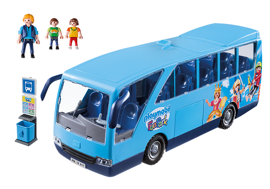 PLAYMOBIL-FunPark Bus - 9117 - PLAYMOBIL® USA